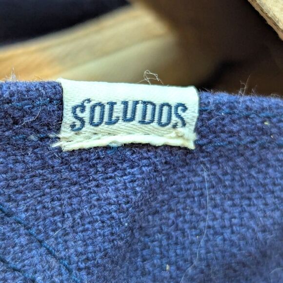 Soludos Llama Espadrille Whimsical Coastal Preppy Animal Print Quirky 6 1/2 - Picture 5 of 8